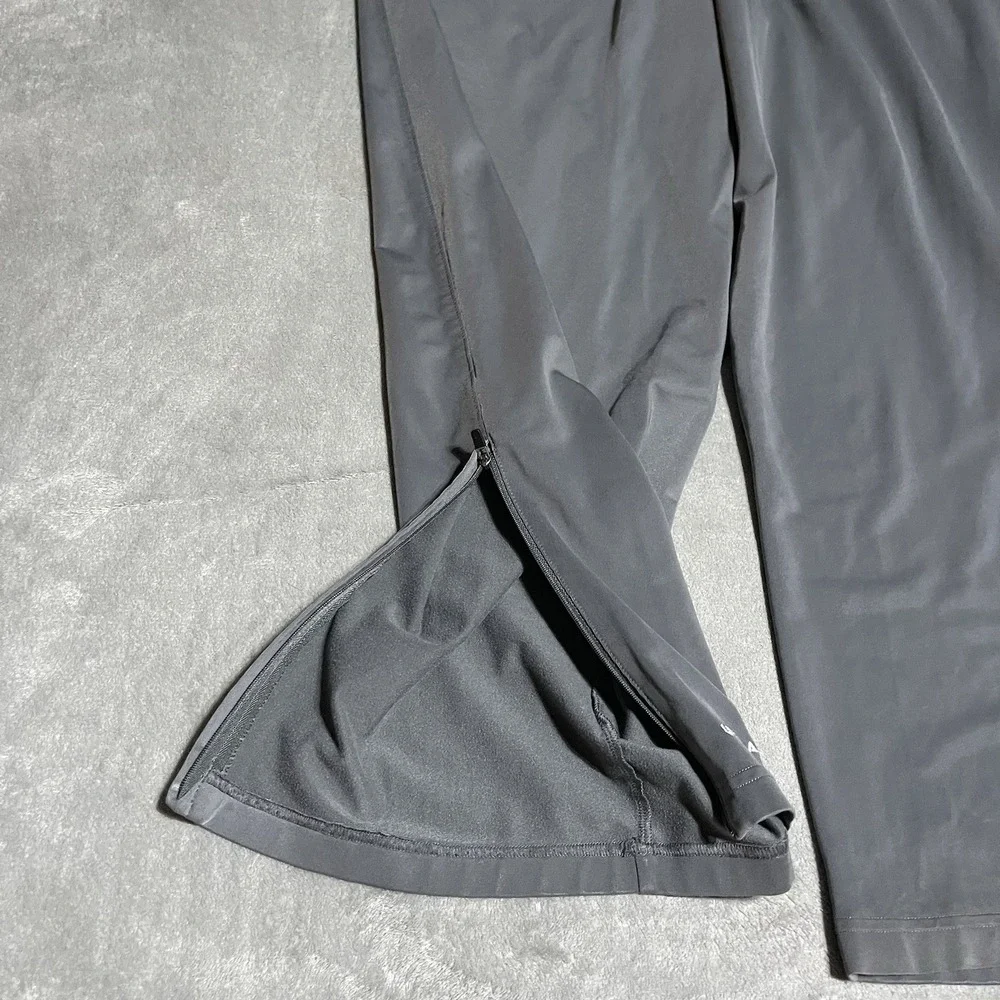 Under Armour Track Pants Mens XL Elastic Waist Ankle Zip‎ Drawstring Athletic